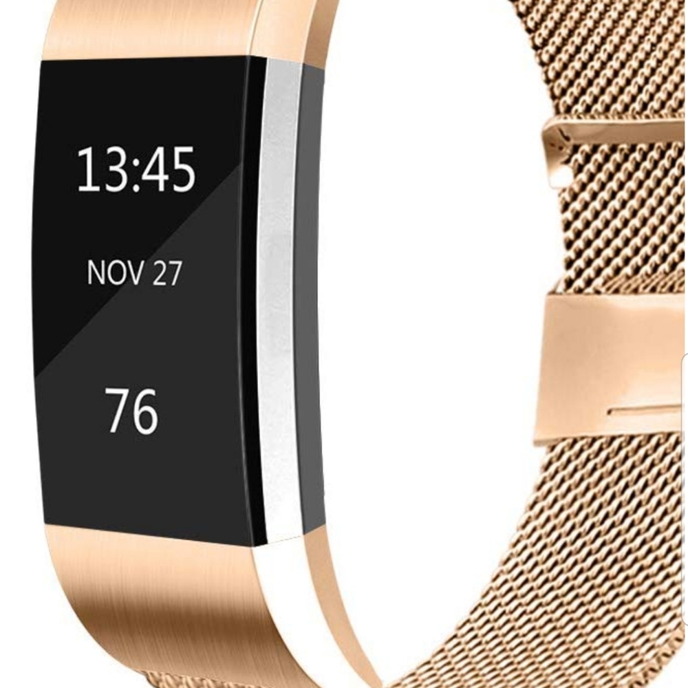 Fitbit Charge 2 Rose Gold Band